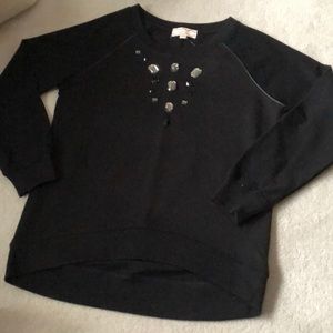 Embellished sweatshirt!